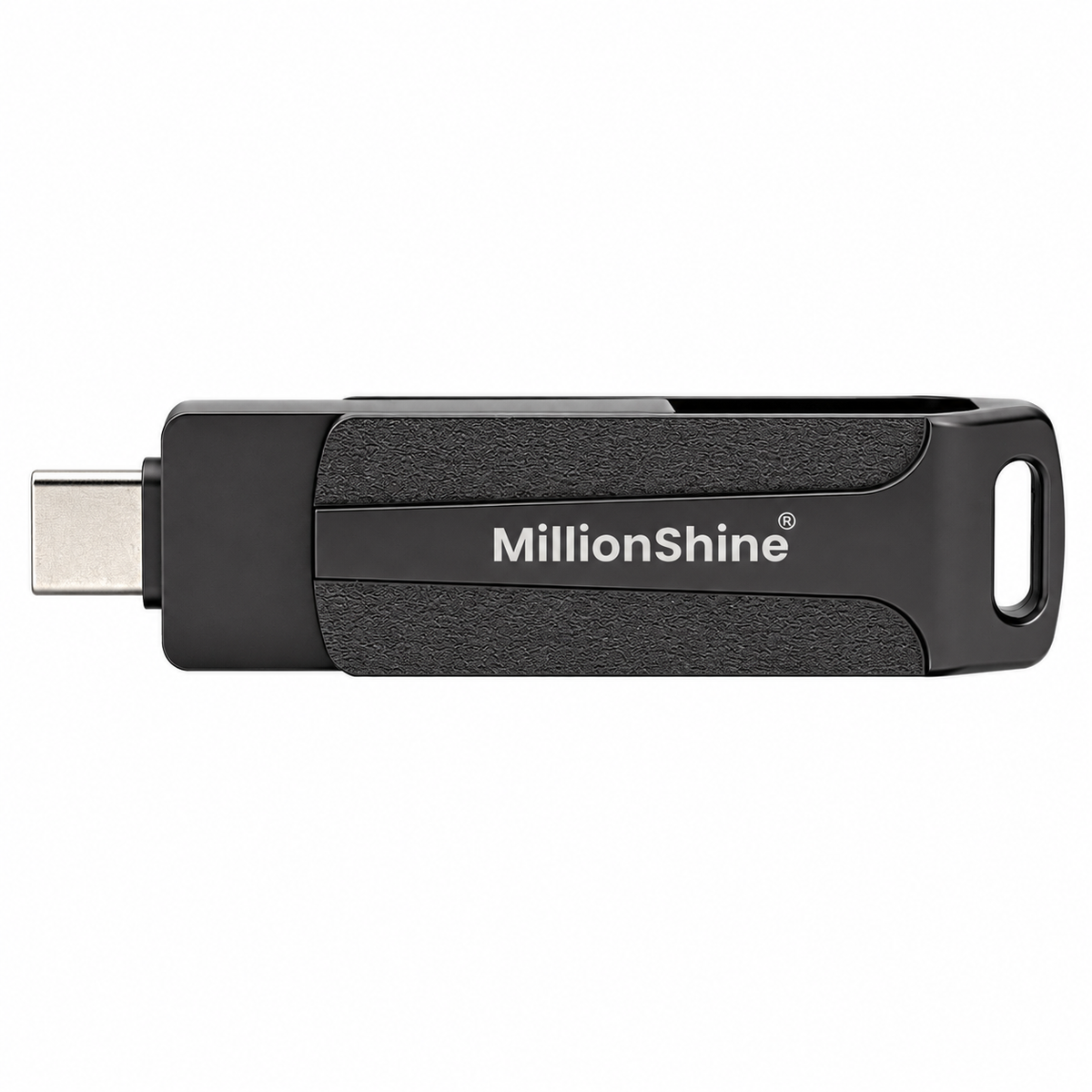 USB-C + USB-A Stick 3.2 Snelle Overdracht - Luxe Design Zwart