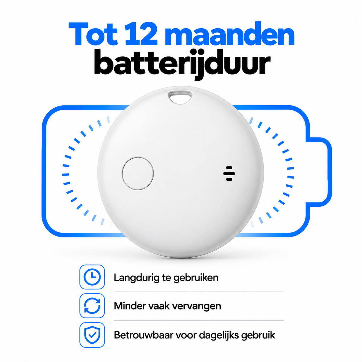 GPS Tracker voor Apple & Android Locatietracker Waterbestendig Met magneet