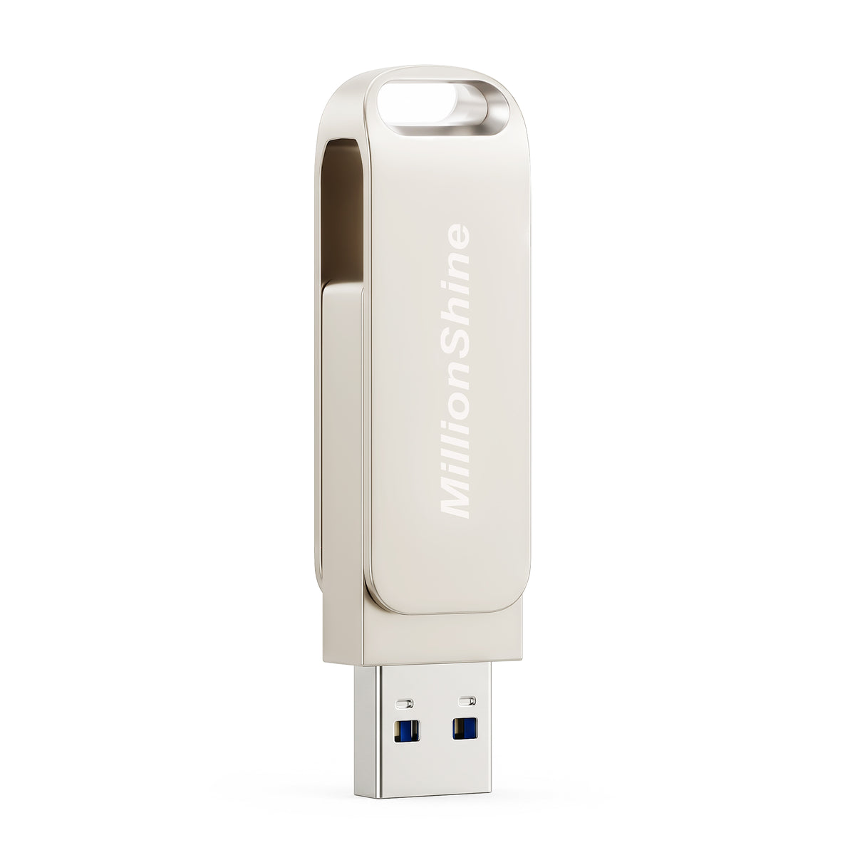 USB-C + USB-A Stick 3.0 Snelle Overdracht - Zilver