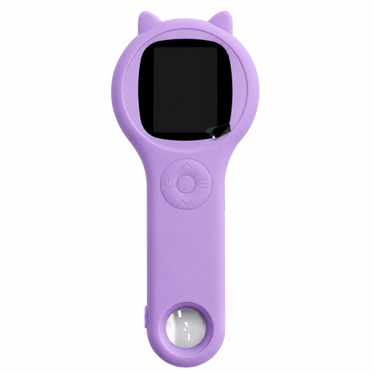 Kindermicroscoop 500X - 2 Inch IPS Scherm 8 Verstelbare LED's